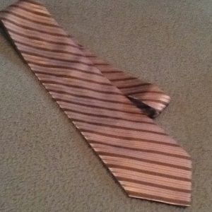 Gorgeous Light Brown & Light Blue Tie